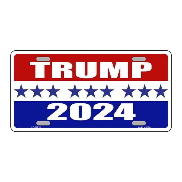 Trump 2024 License Plate Cover