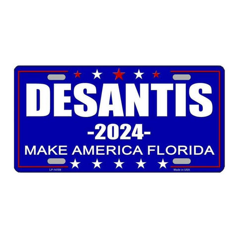 DeSantis 2024 License Plate Cover