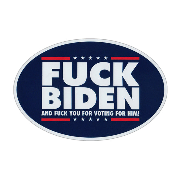 Fuck Joe Biden bumper sticker