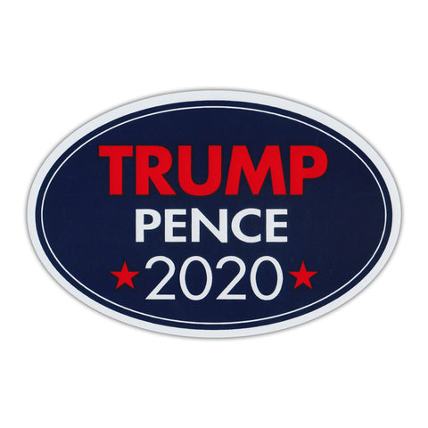 Dark blue Trump/Pence 2020 magnet