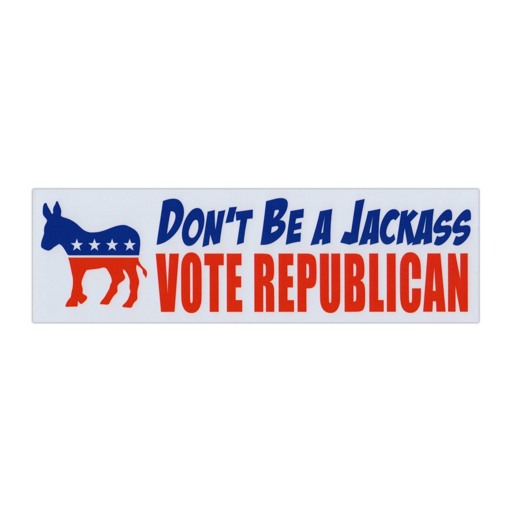 Don't Be A Jackass Vote Republican Magnet