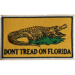 Don't Tread On Florida Gadsden Flag Patch