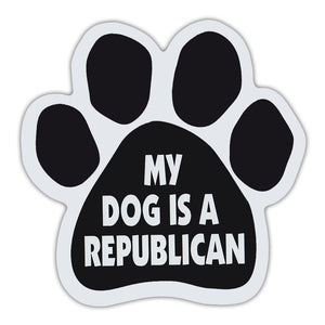 My Dog is a Republican car magnet