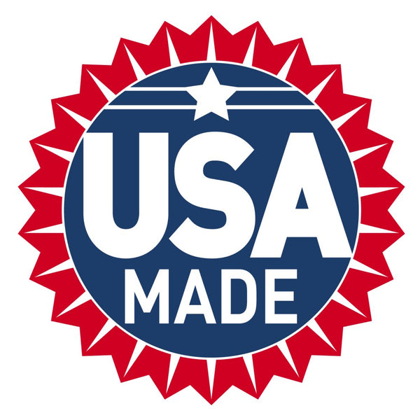 Logo that says USA Made